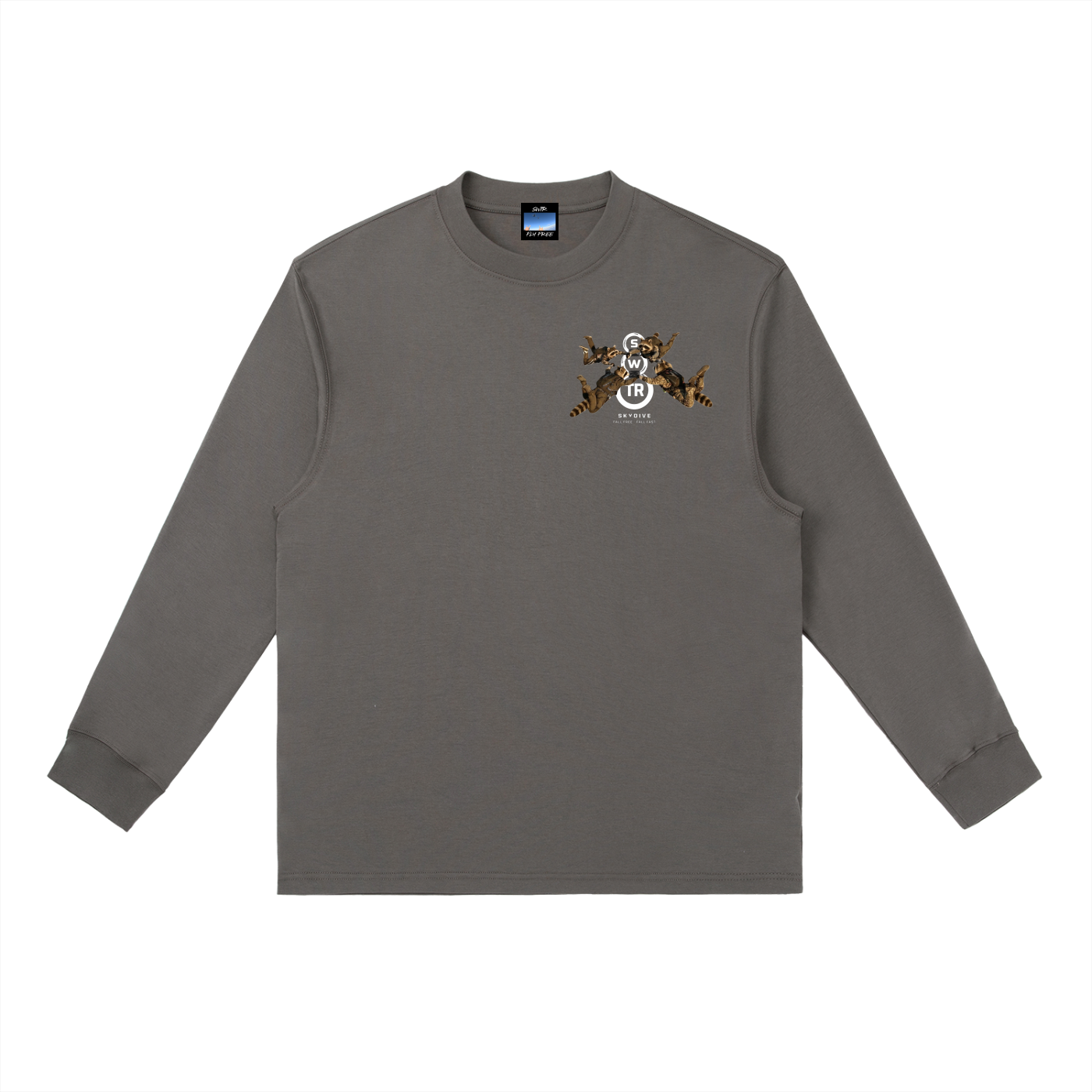 trash pandas,long sleeve,skydive