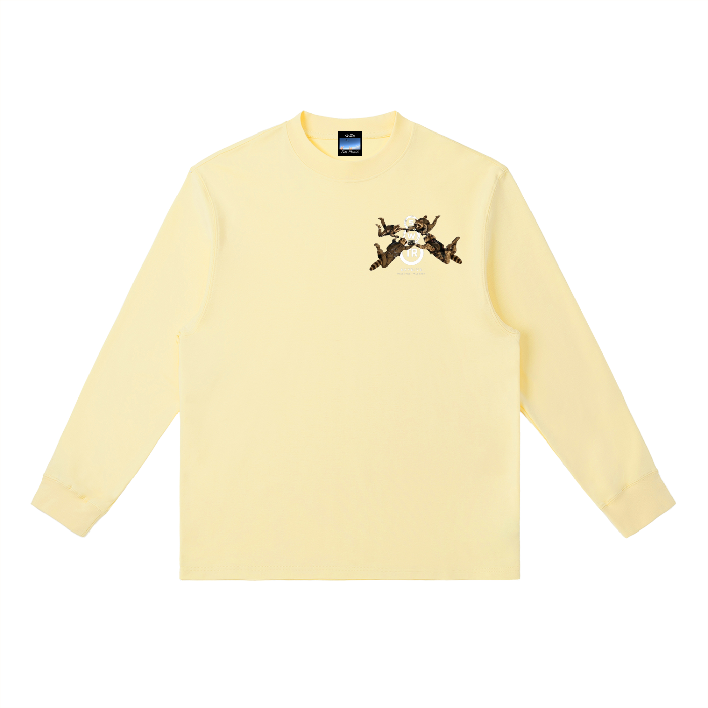 trash pandas,long sleeve,skydive