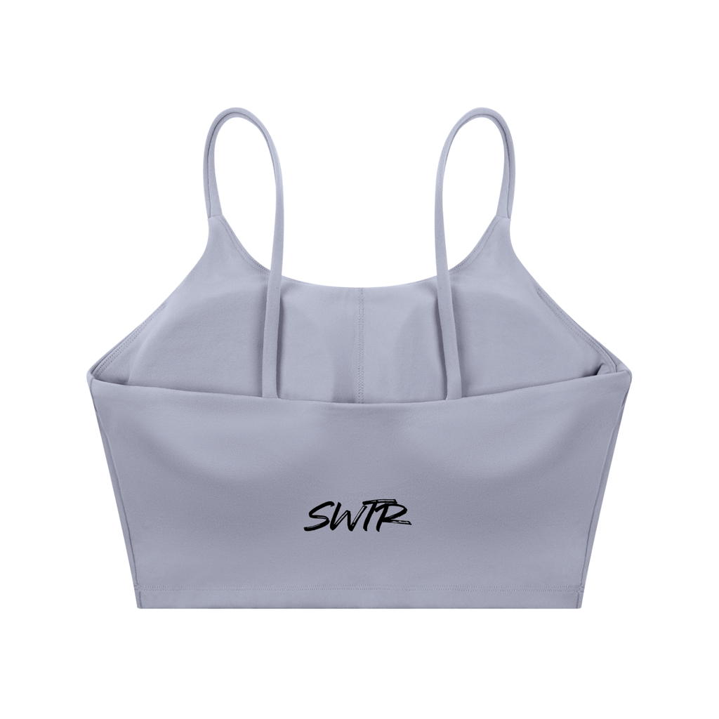 think about pulling lower,sports bra