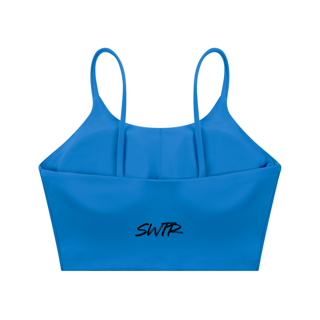 think about pulling lower,sports bra
