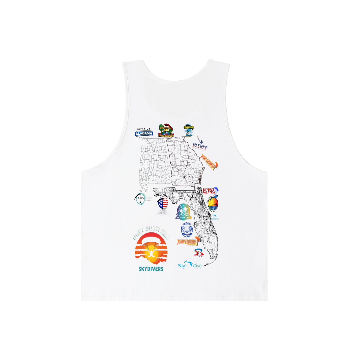 OSS,Only Southern Skydivers,tank top