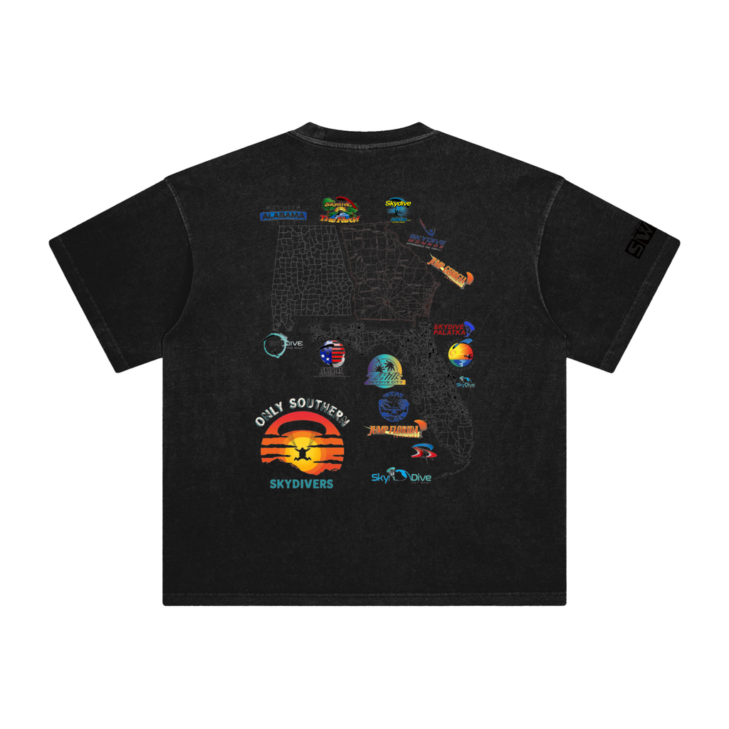 only southern skydivers,tshirt,georgia,alabama,florida,swtr