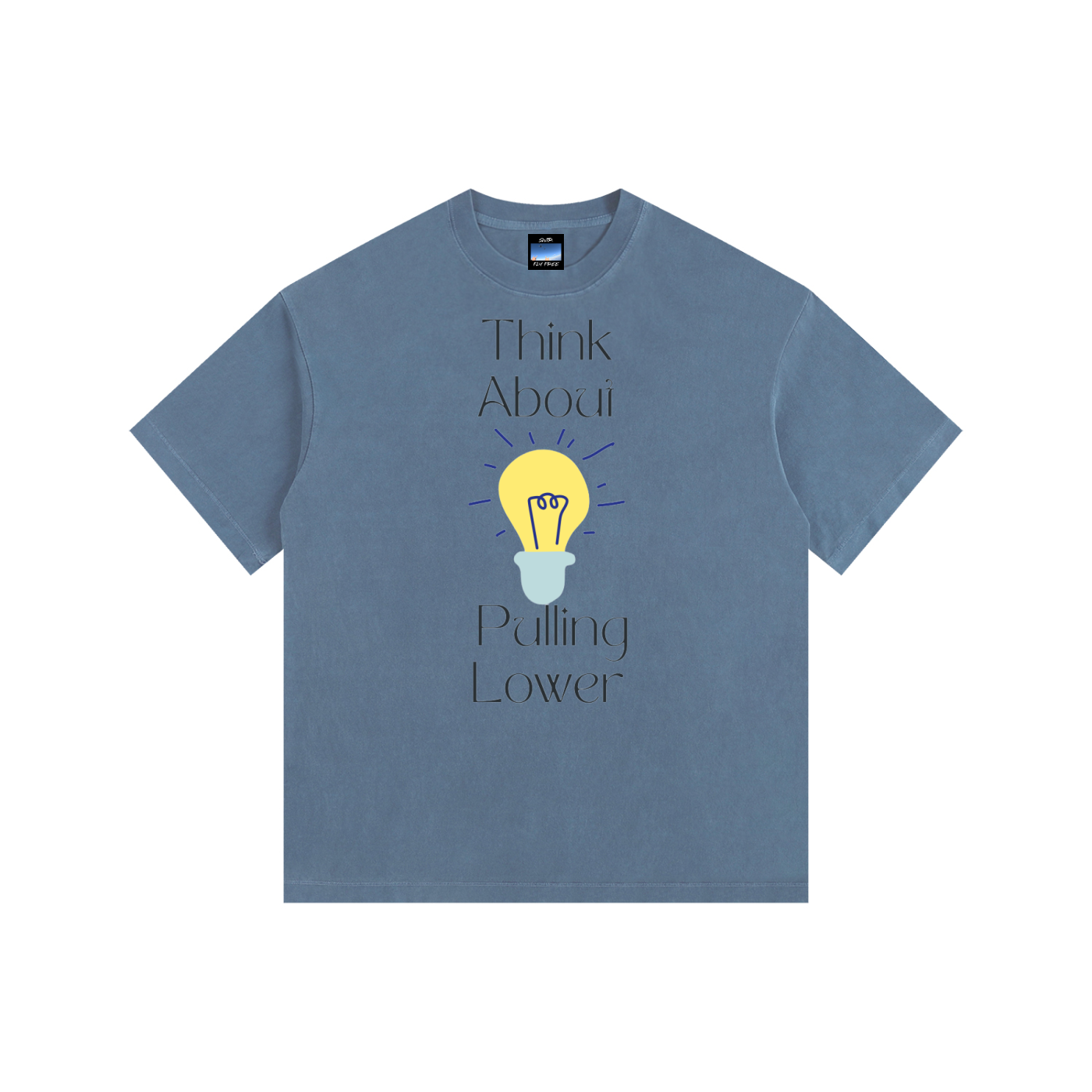 Think about pulling lower,low pull thugs,tshirt