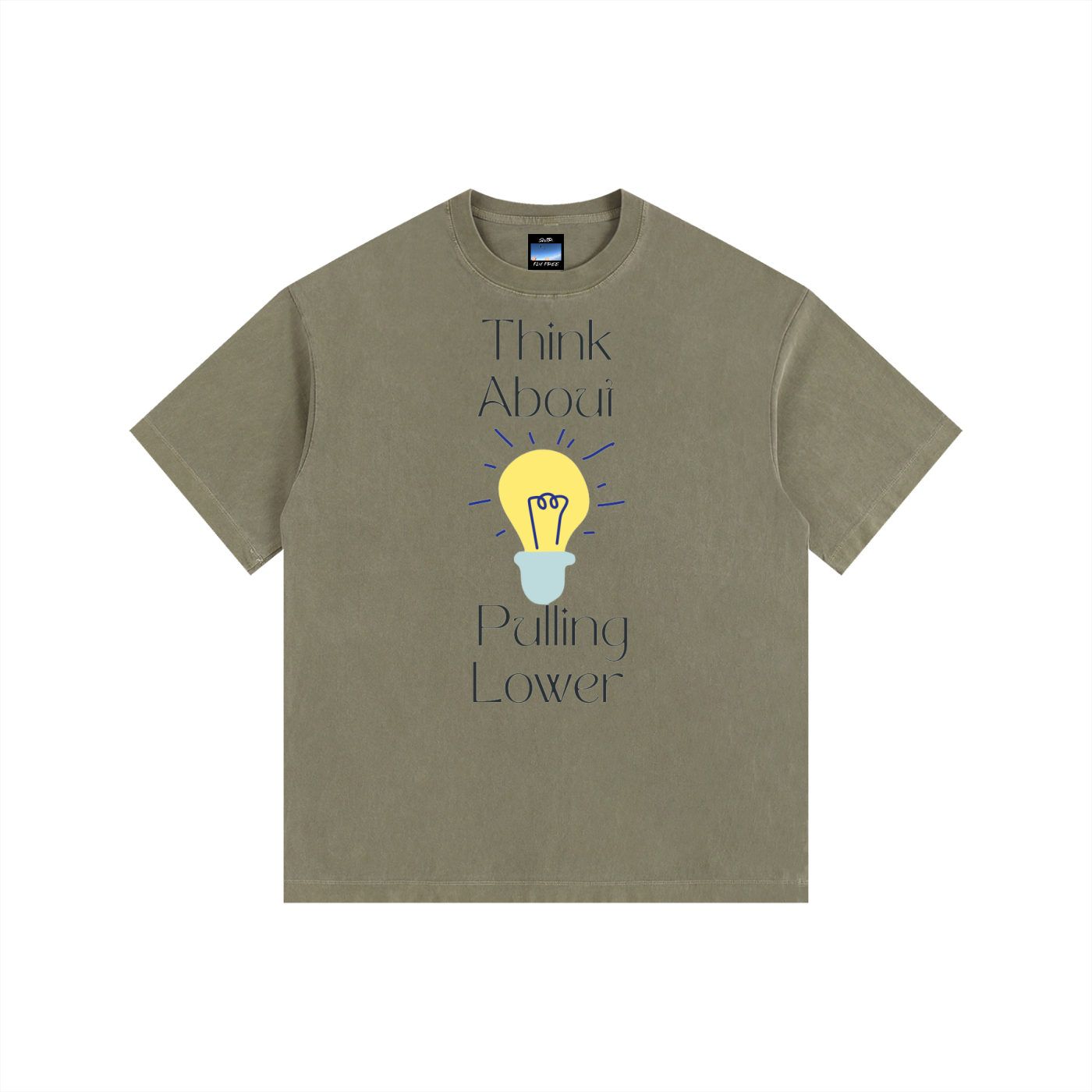 Think about pulling lower,low pull thugs,tshirt