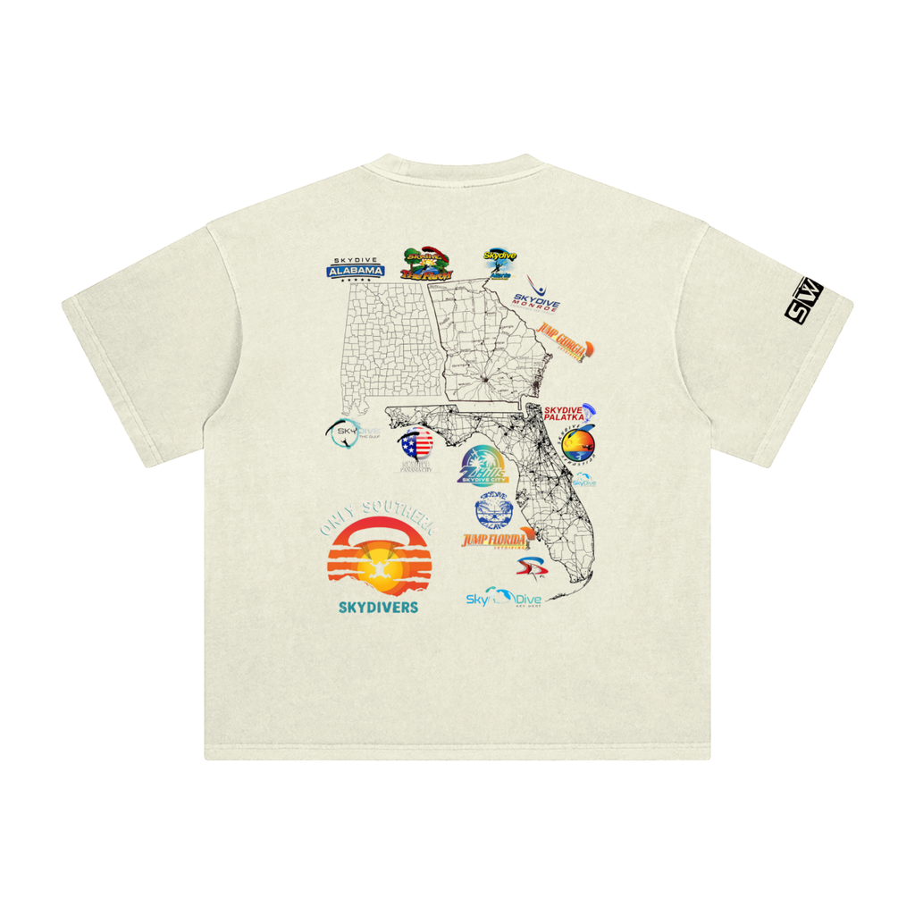 only southern skydivers,tshirt,georgia,alabama,florida,swtr