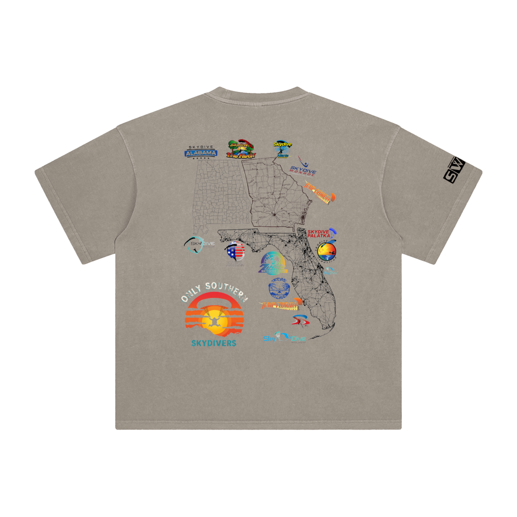 only southern skydivers,tshirt,georgia,alabama,florida,swtr