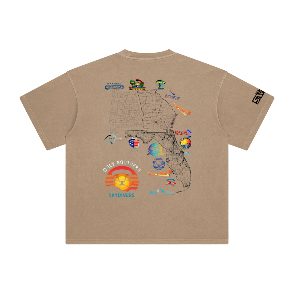 only southern skydivers,tshirt,georgia,alabama,florida,swtr