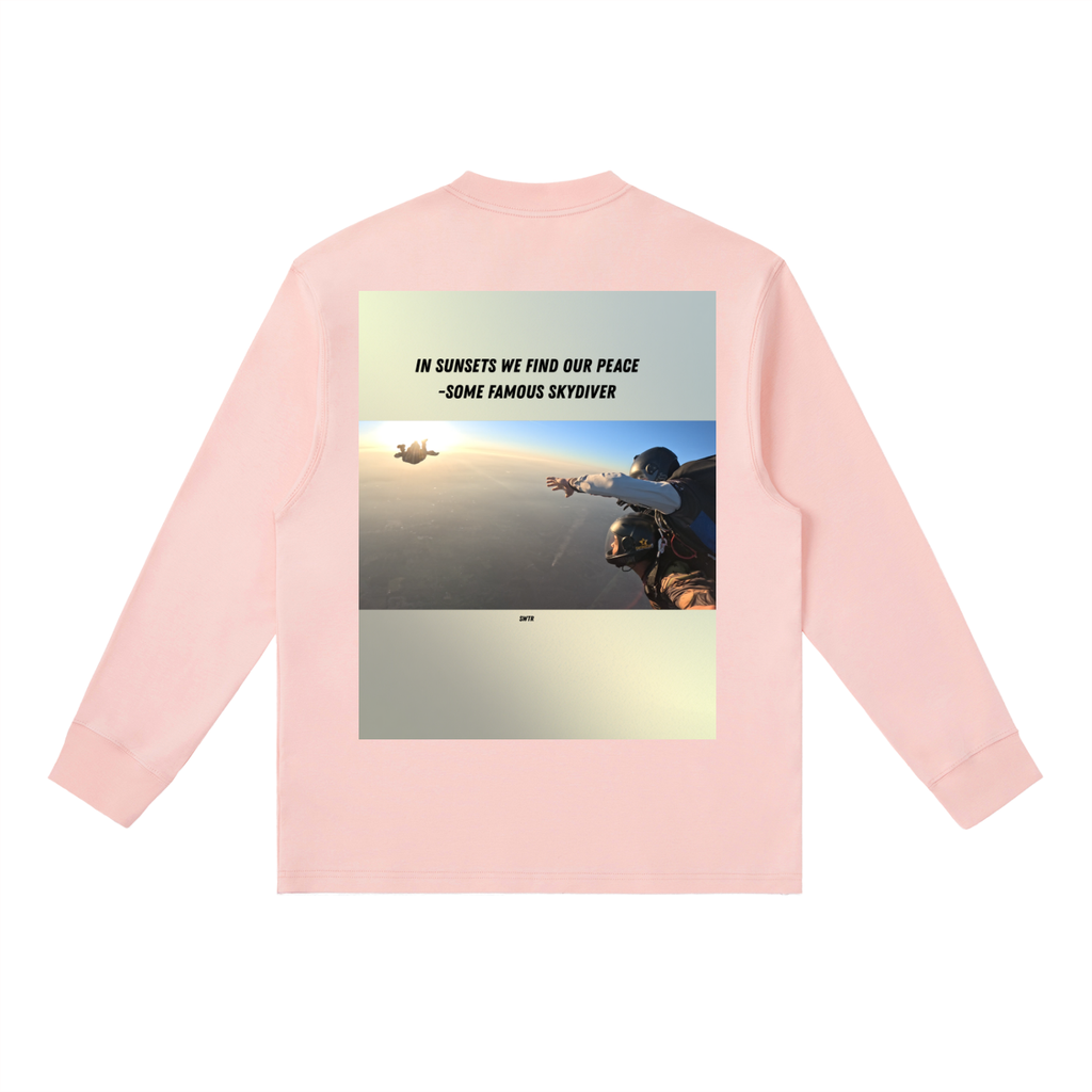 Sunset jump,tandem,long sleeve