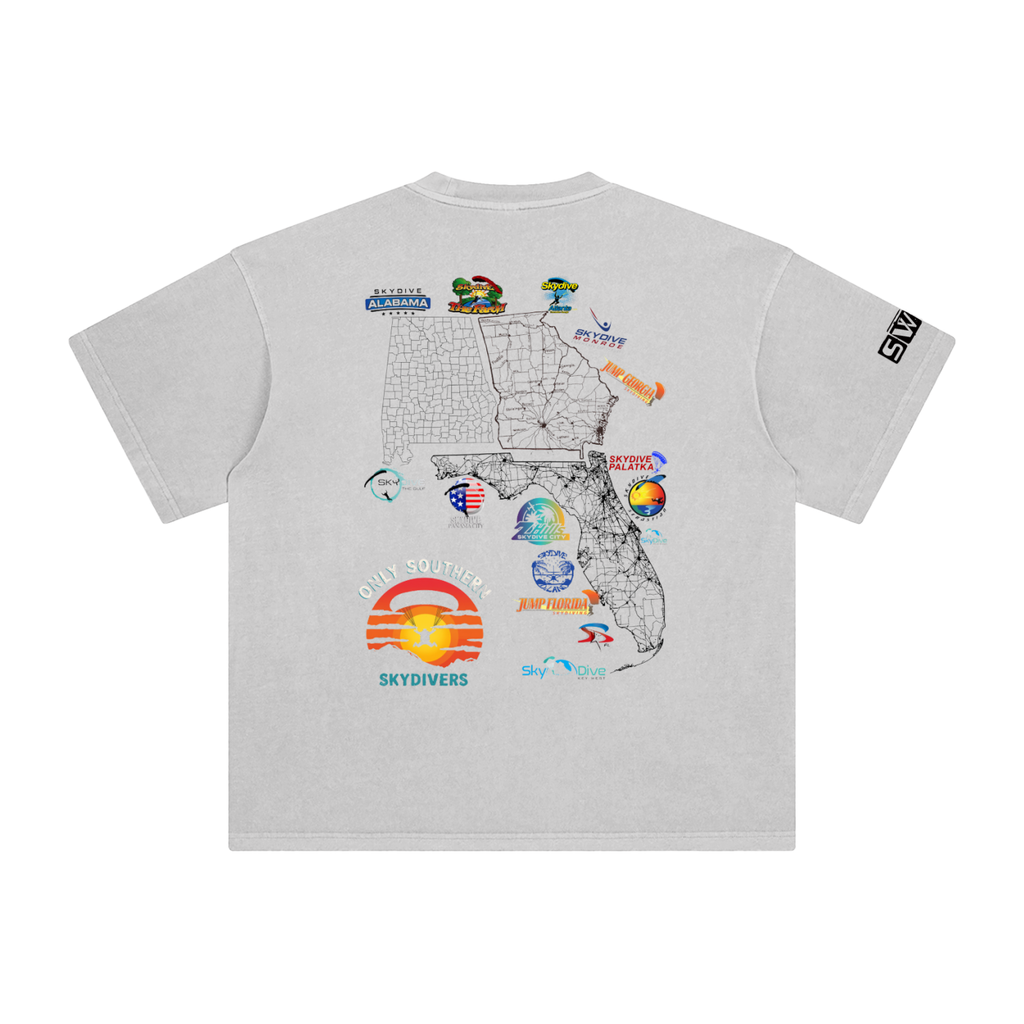 only southern skydivers,tshirt,georgia,alabama,florida,swtr