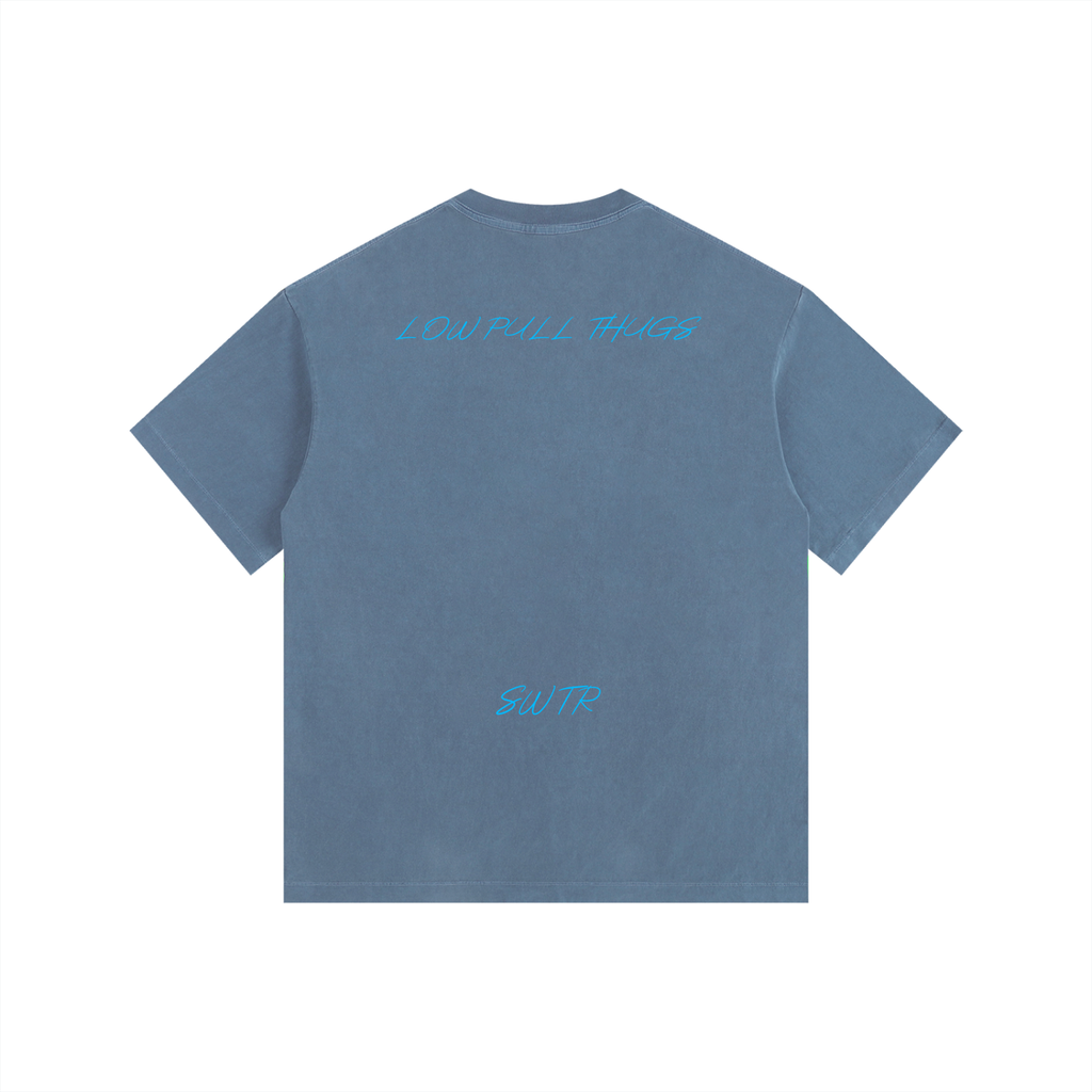 Think about pulling lower,low pull thugs,tshirt