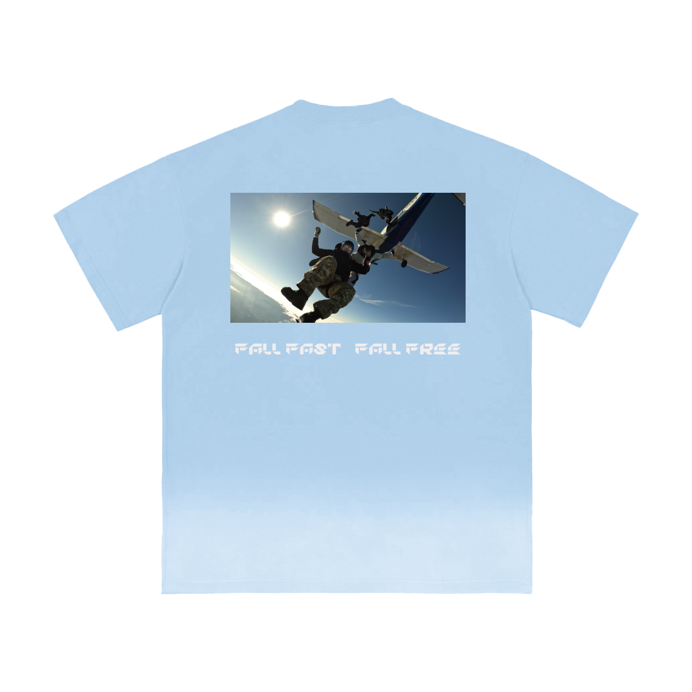 tshirt,fall fast,fall free