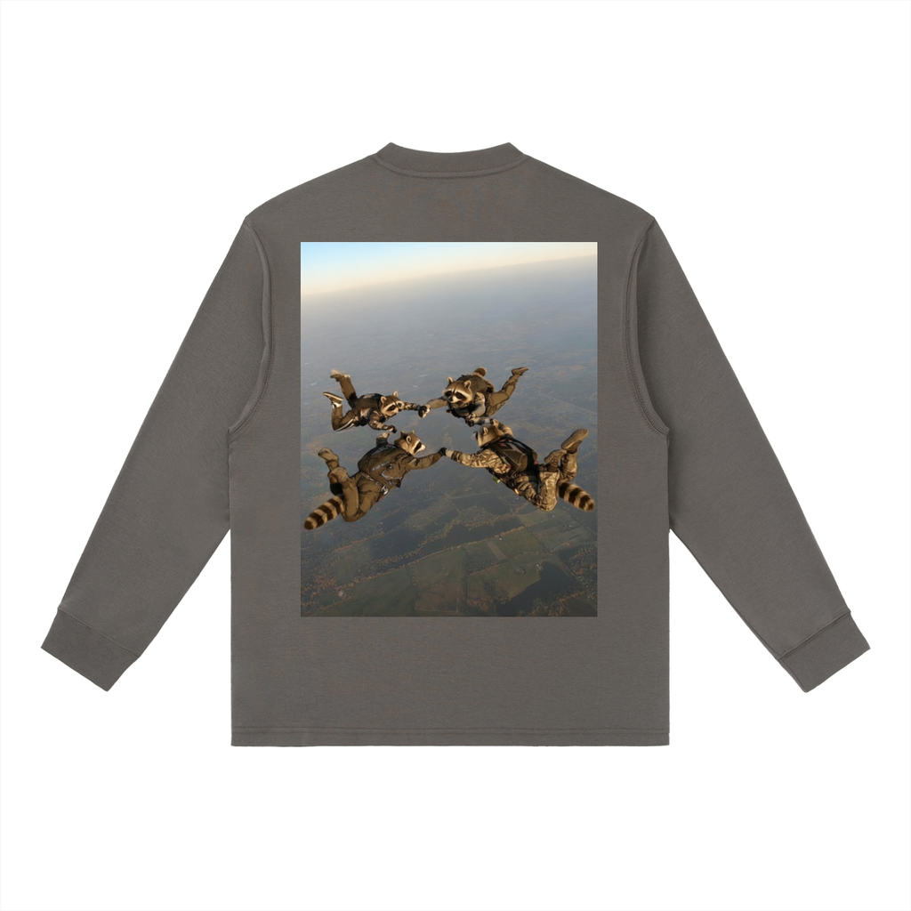 trash pandas,long sleeve,skydive