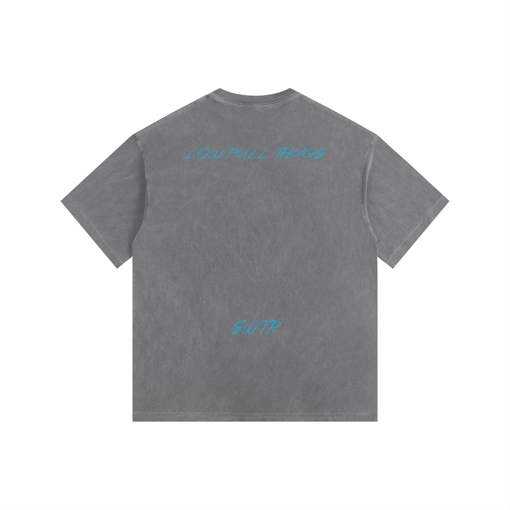 Think about pulling lower,low pull thugs,tshirt