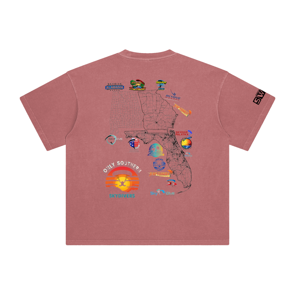 only southern skydivers,tshirt,georgia,alabama,florida,swtr