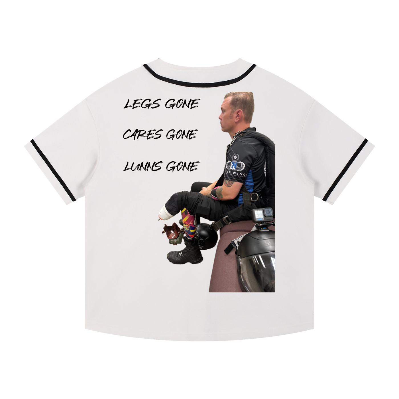 Leg gone,Jersey,Steve