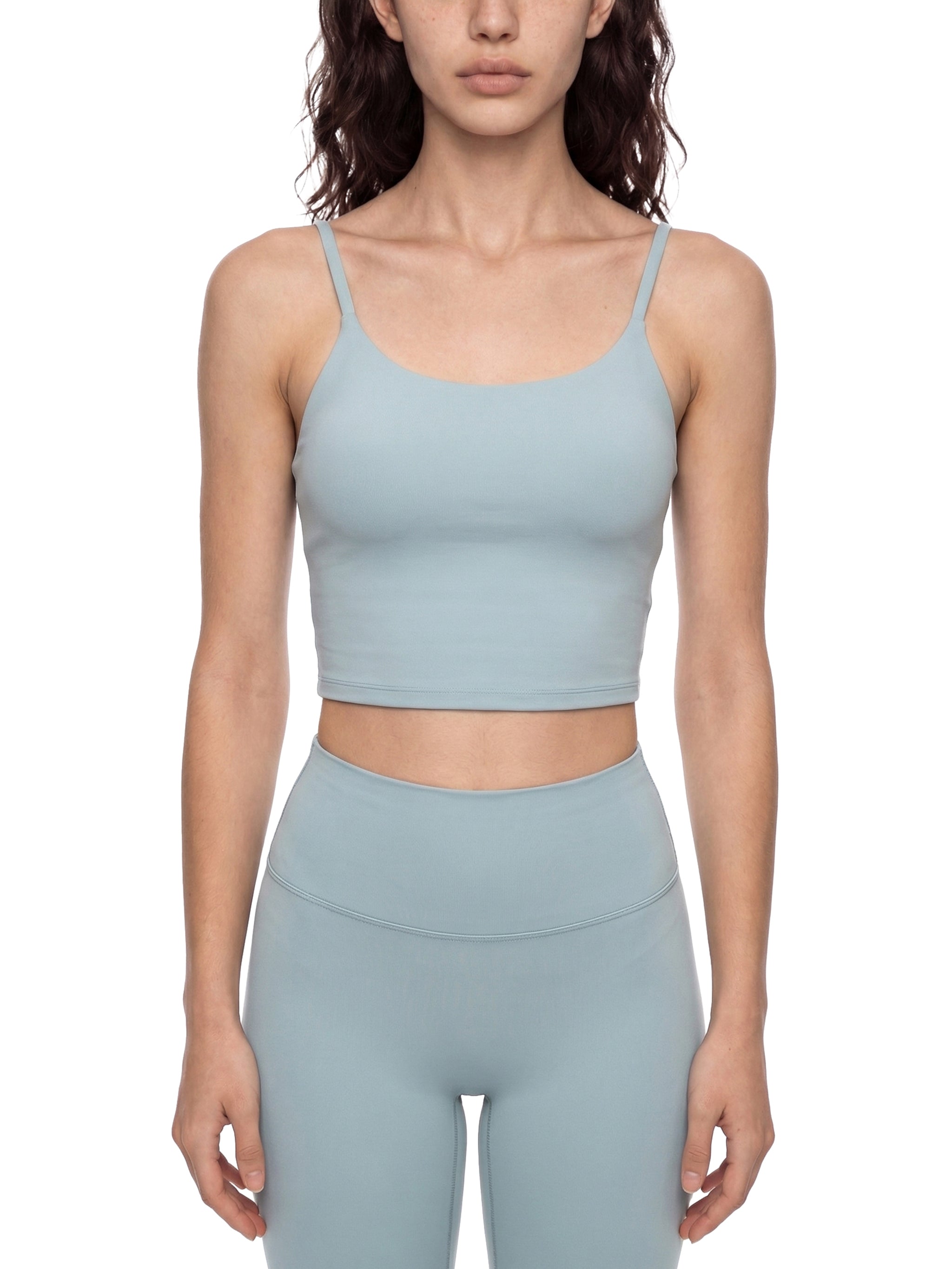 think about pulling lower,sports bra
