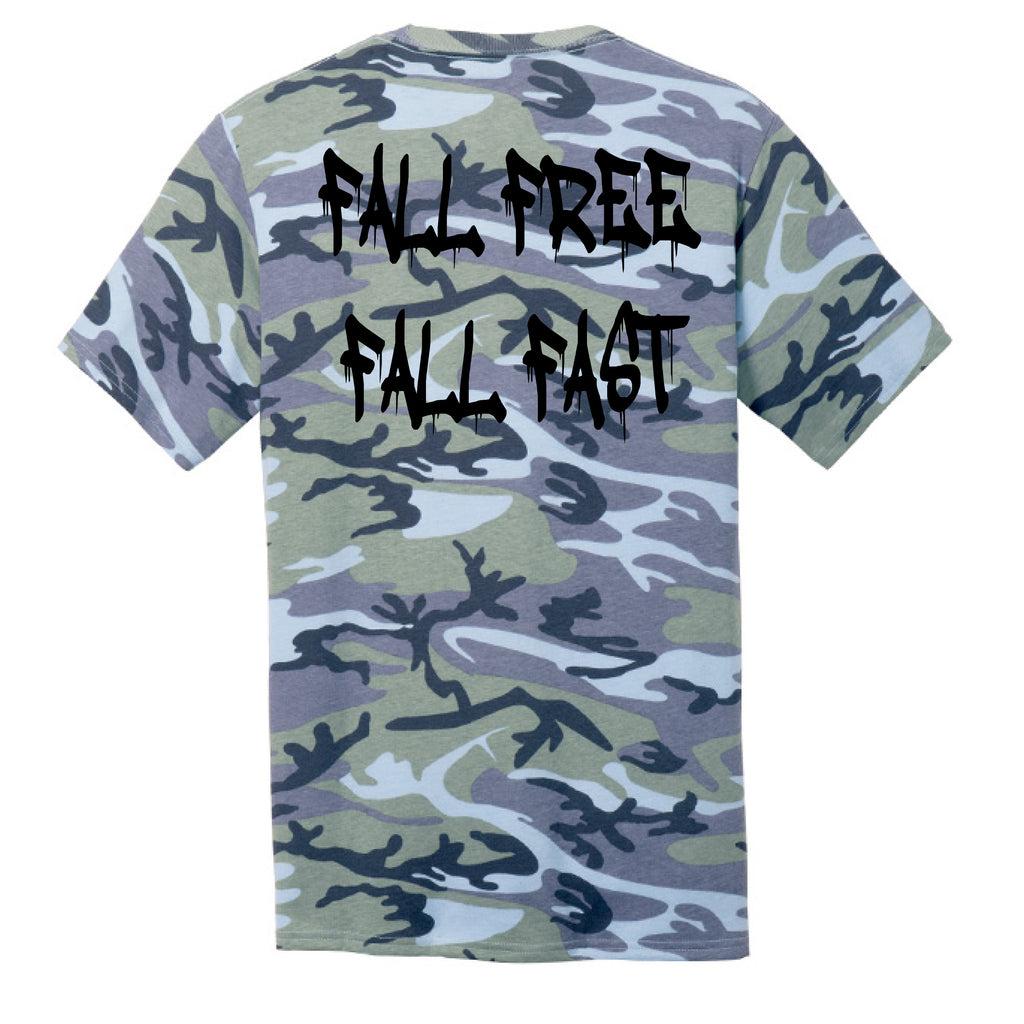 Woodland Blue Camo - BACK