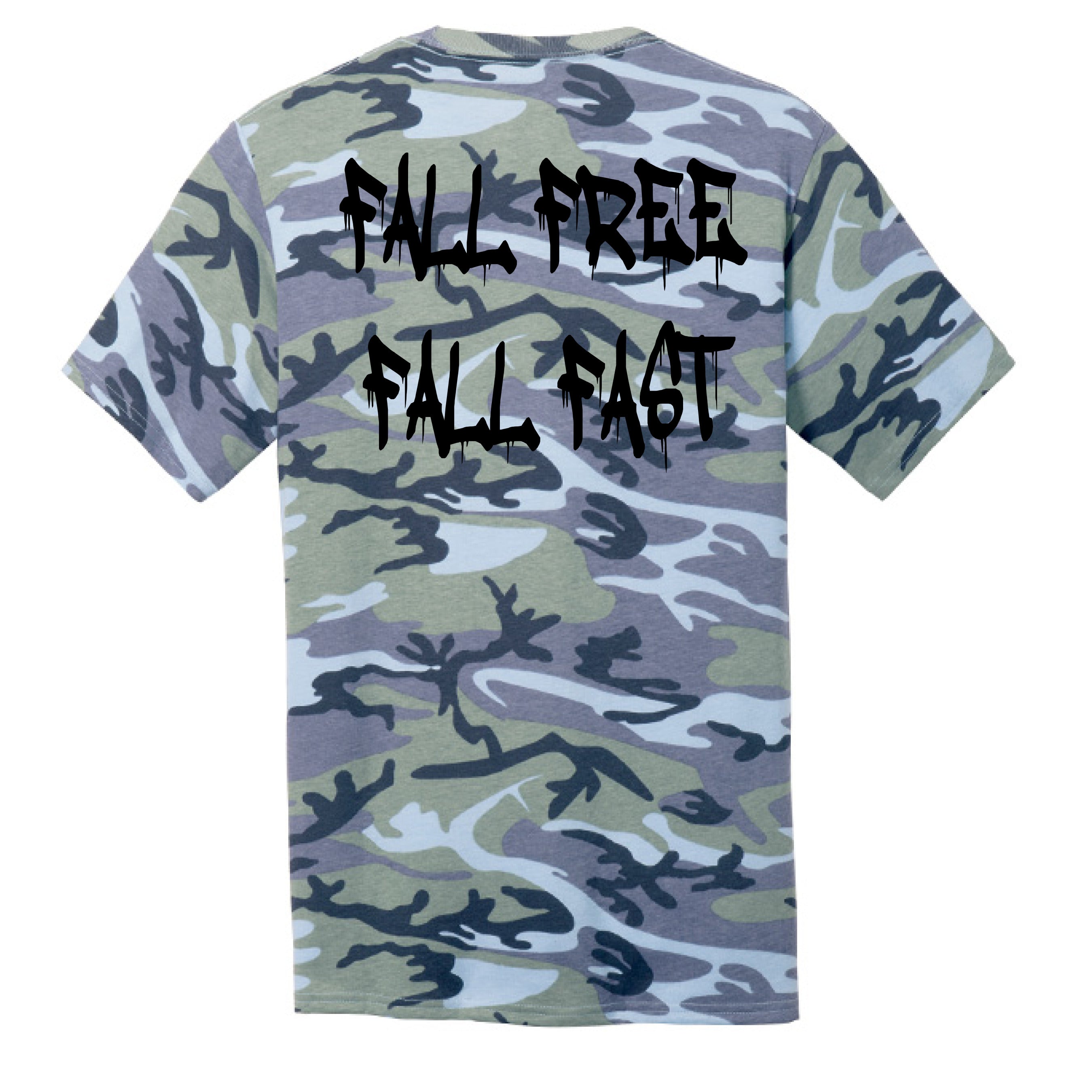 Woodland Blue Camo - BACK