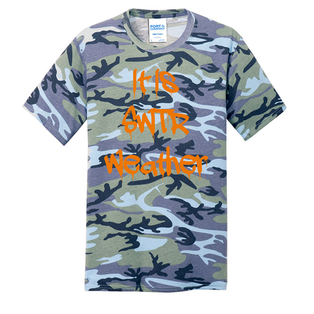 Woodland Blue Camo - FRONT